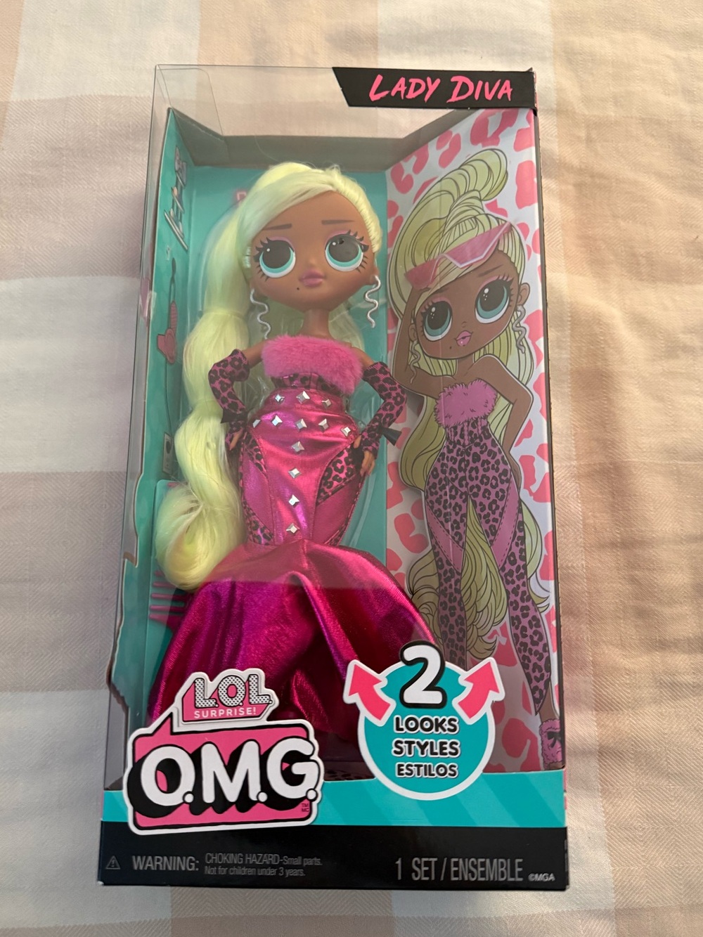 L.O.L. Surprise! Lady Diva Fashion Doll - Hot Pink new